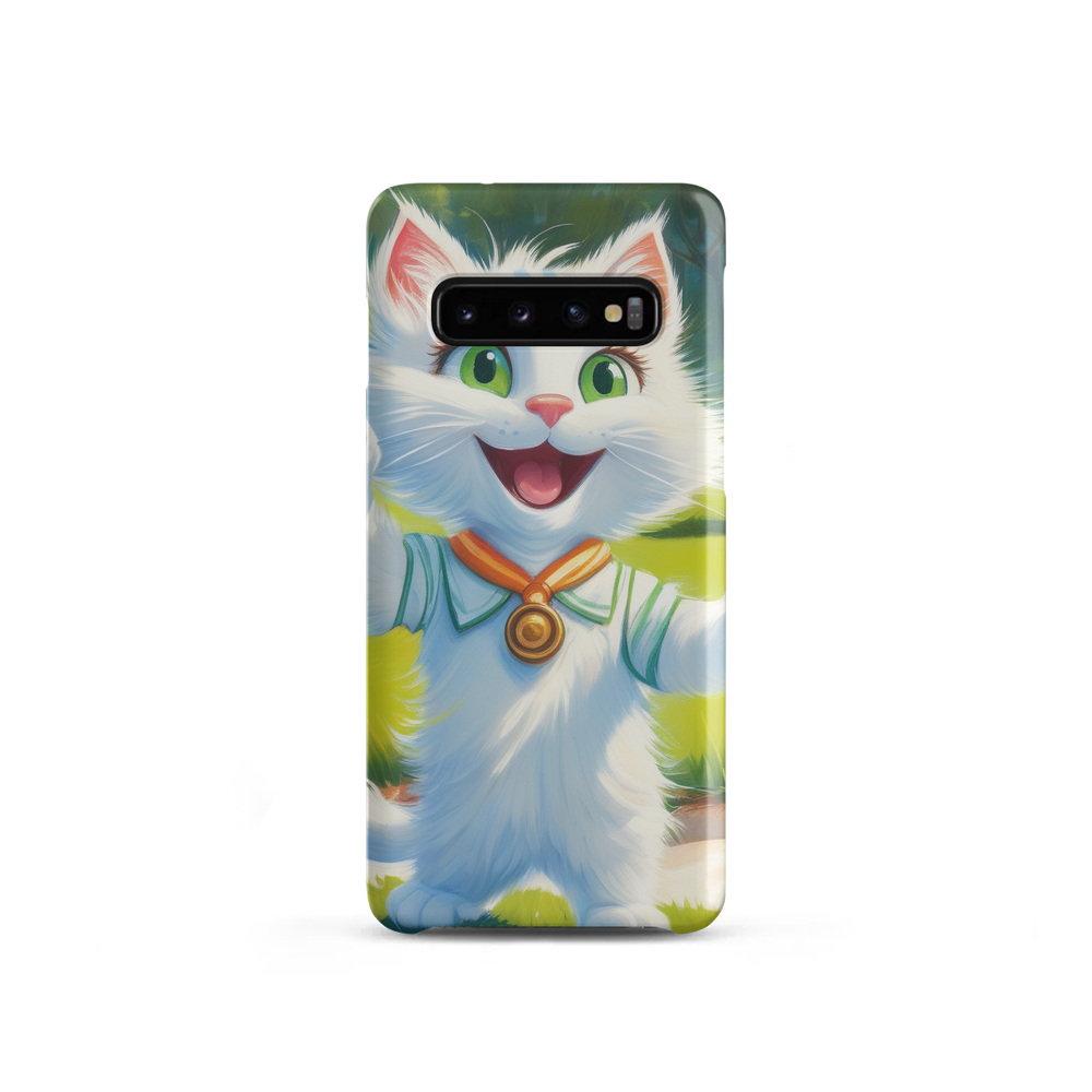 PugMug Custom White Companion Cat Samsung Case