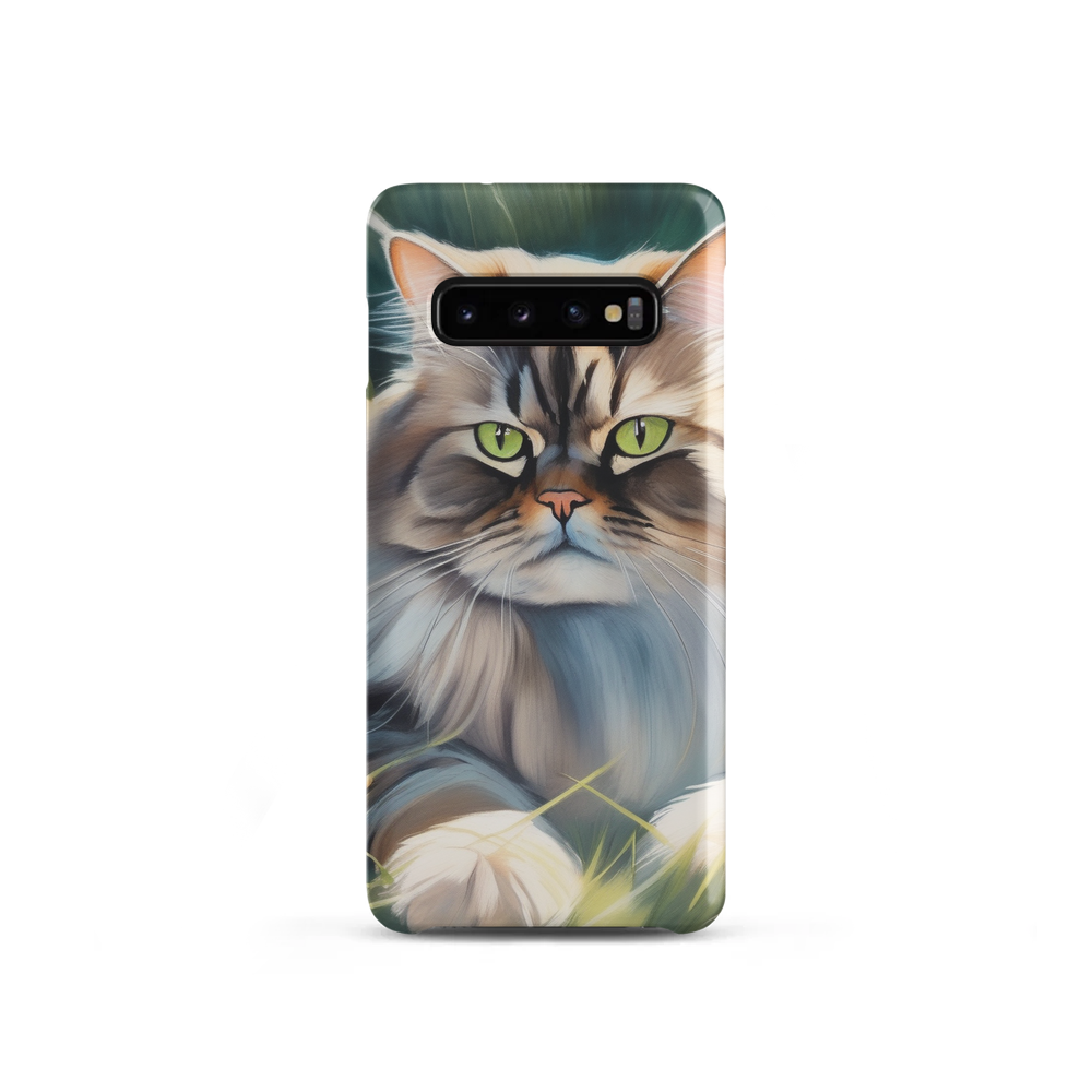 PugMug Custom Tabby Persian Cat Samsung Case