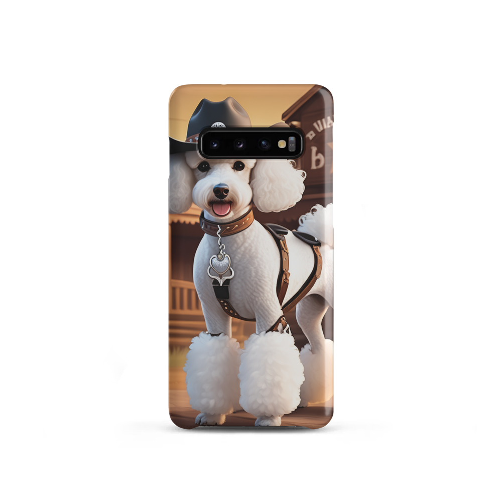 PugMug Custom White Poodle Samsung Case