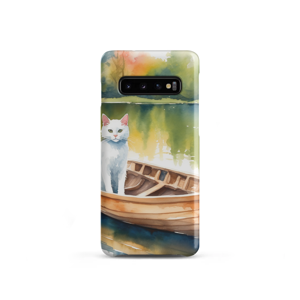 PugMug Custom White Companion Cat Samsung Case