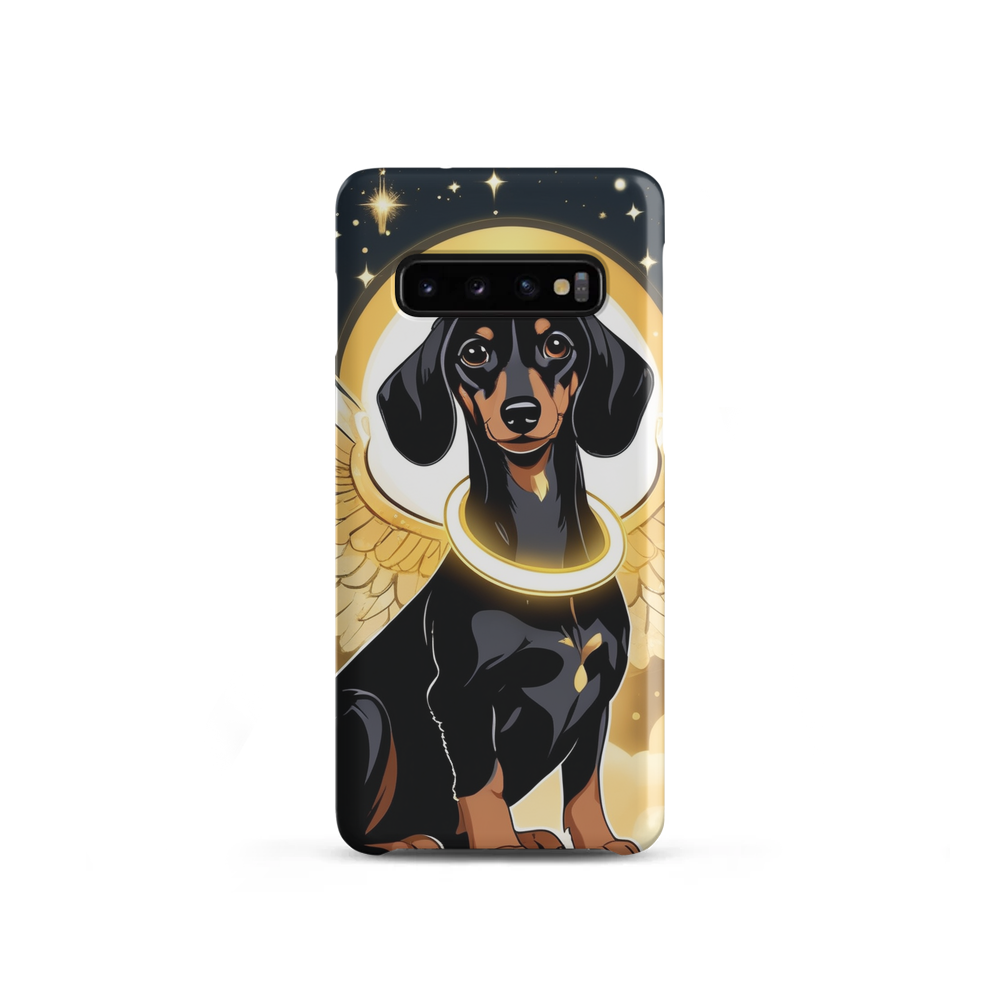 PugMug Custom Black Dachshund Samsung Case