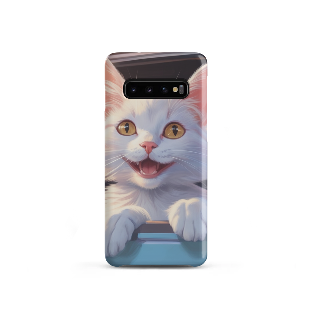PugMug Custom White Companion Cat Samsung Case