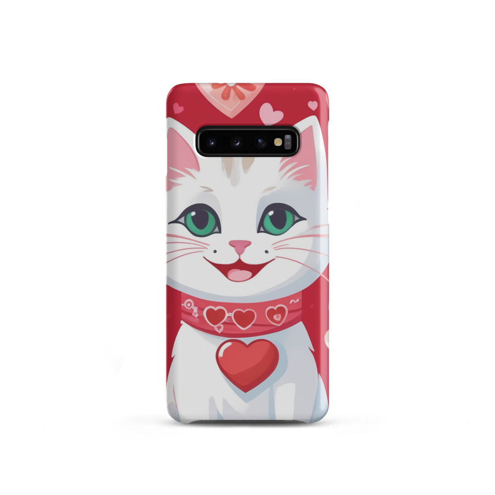 PugMug Custom White Companion Cat Samsung Case