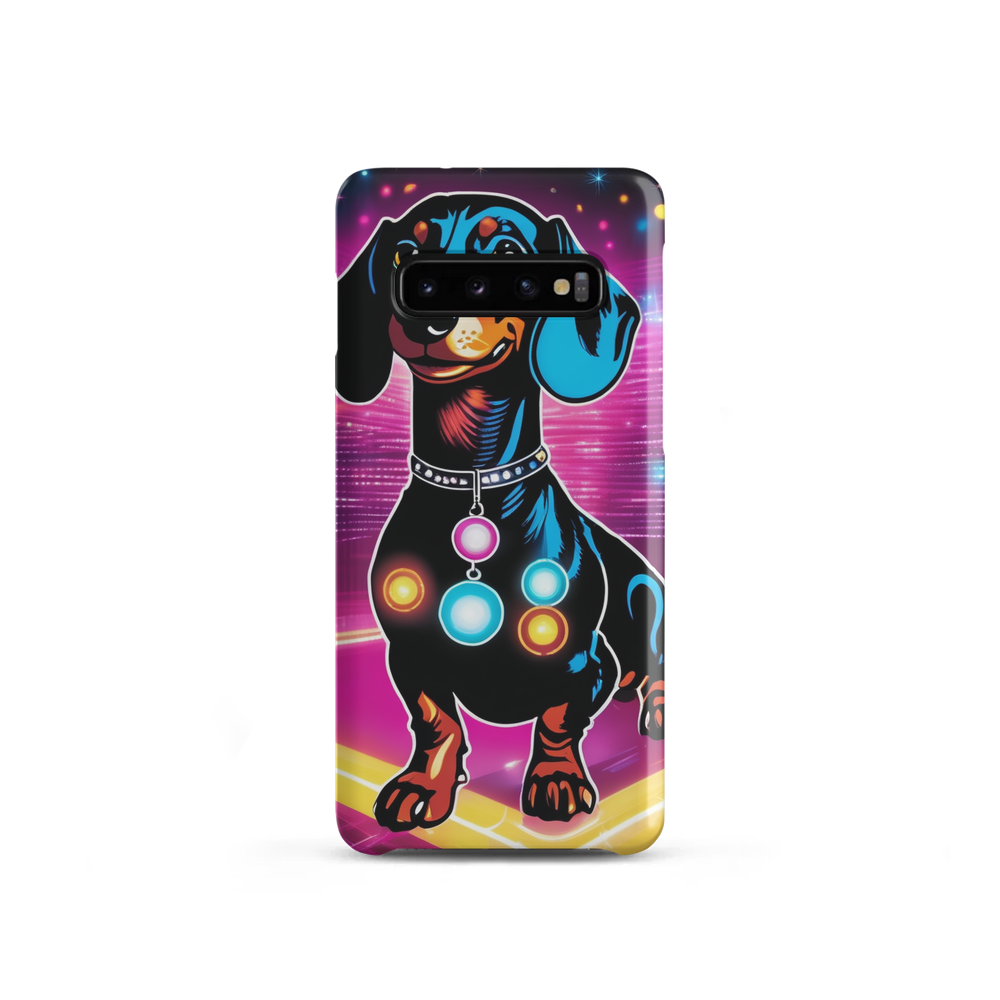 PugMug Custom Black Dachshund Samsung Case