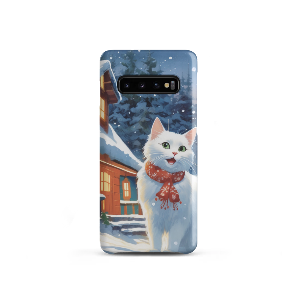 PugMug Custom White Companion Cat Samsung Case