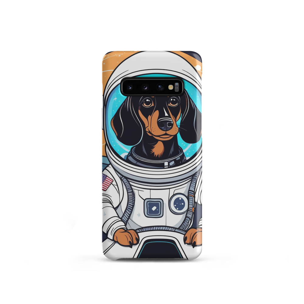 PugMug Custom Black Dachshund Samsung Case