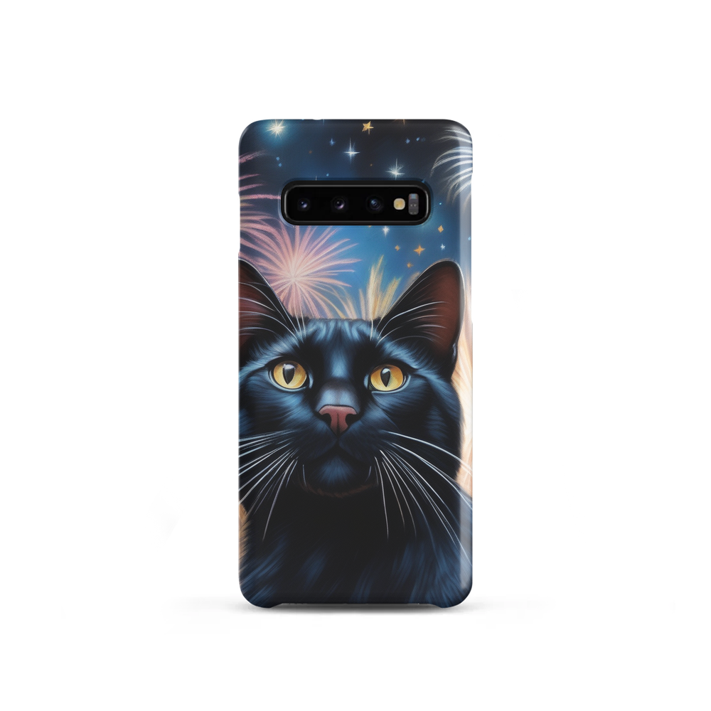PugMug Custom Black Exotic Cat Samsung Case