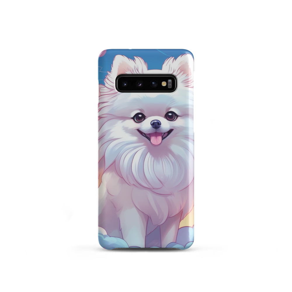 PugMug Custom White Pomeranian Samsung Case