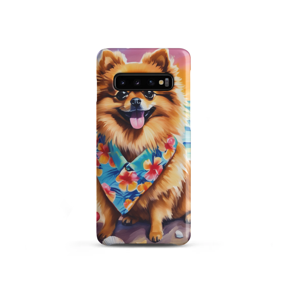 PugMug Custom Tan Pomeranian Samsung Case