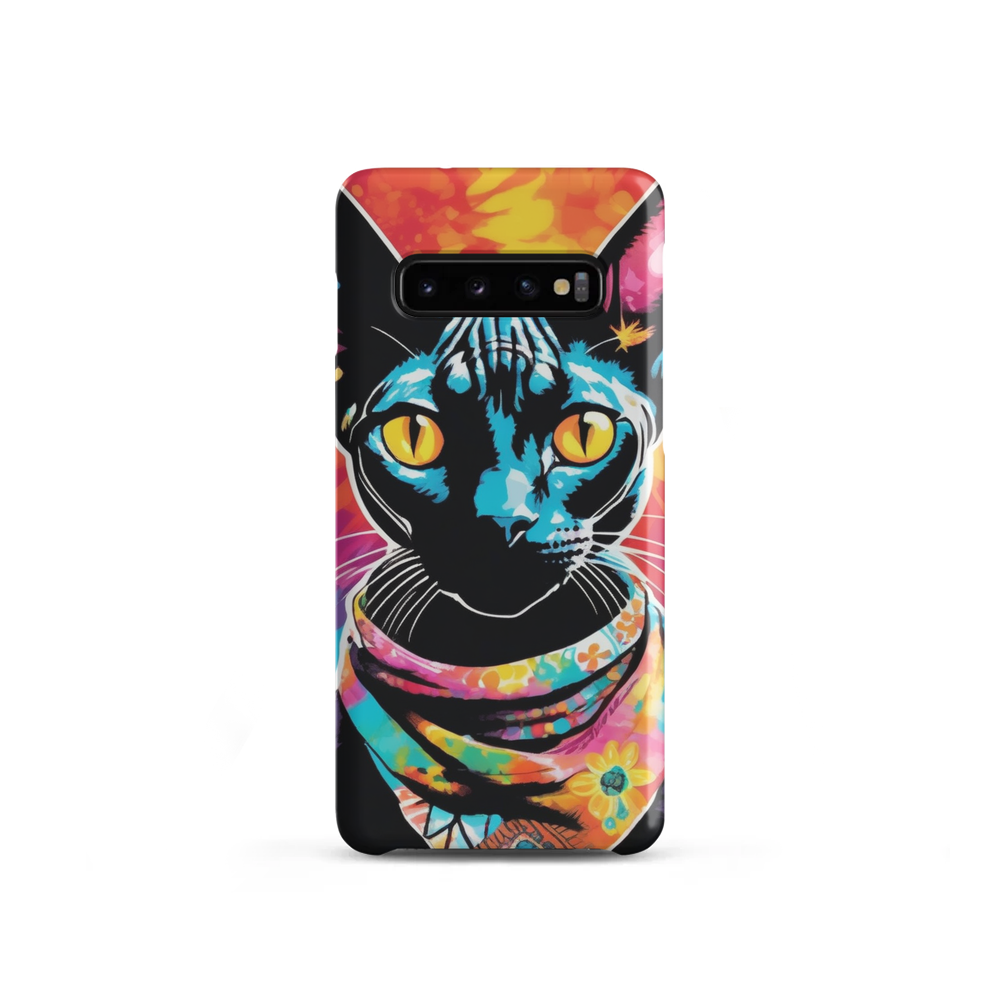 PugMug Custom Black Sphynx Cat Samsung Case