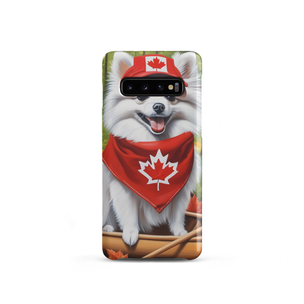 PugMug Custom White Pomeranian Samsung Case
