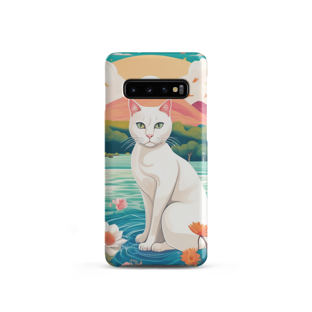 PugMug Custom White Companion Cat Samsung Case