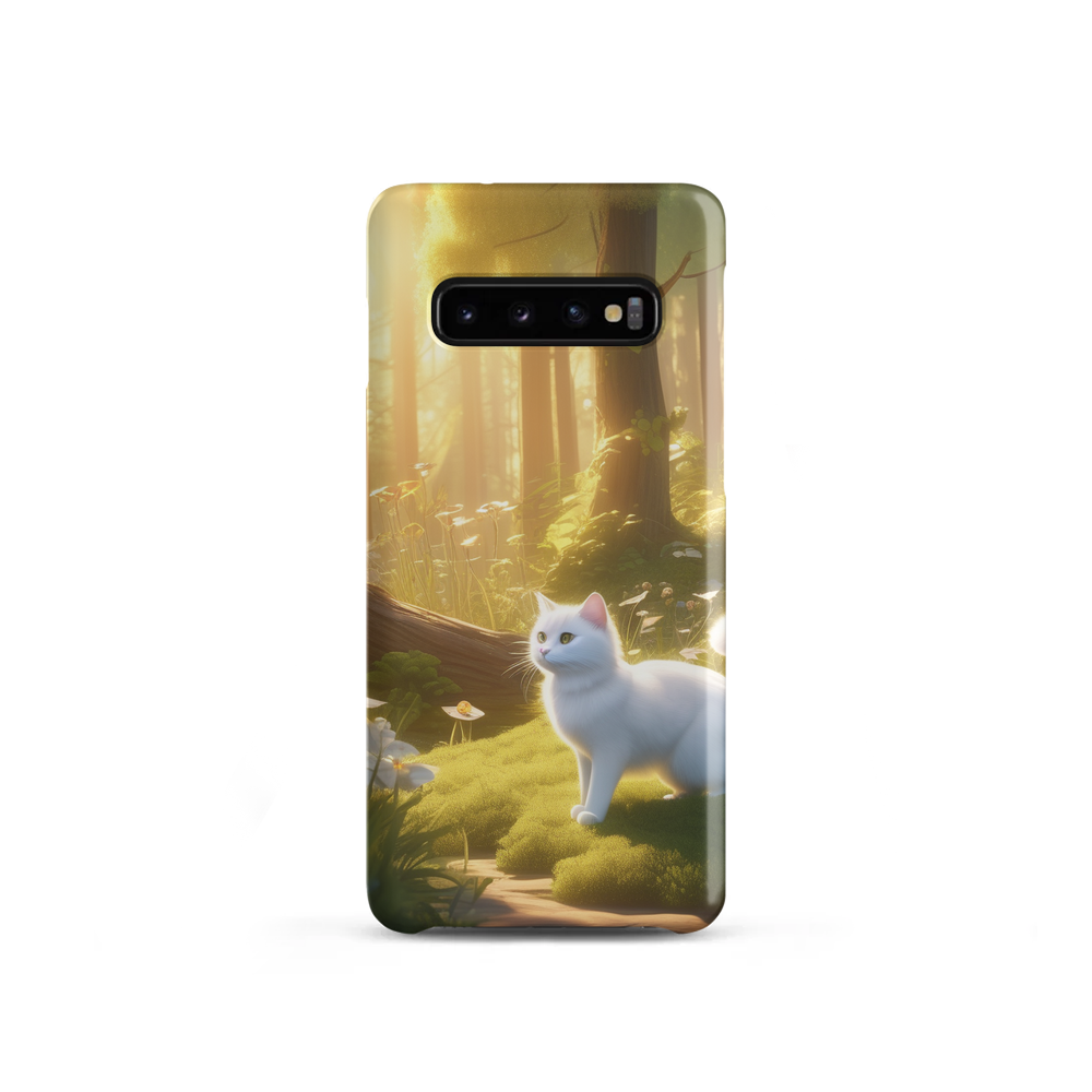 PugMug Custom White Companion Cat Samsung Case