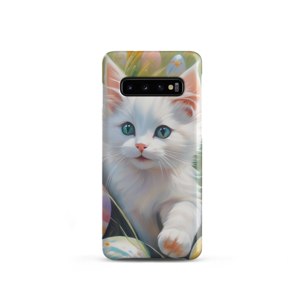 PugMug Custom White Companion Cat Samsung Case