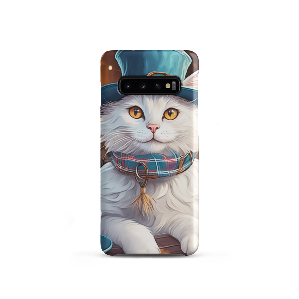 PugMug Custom White Companion Cat Samsung Case