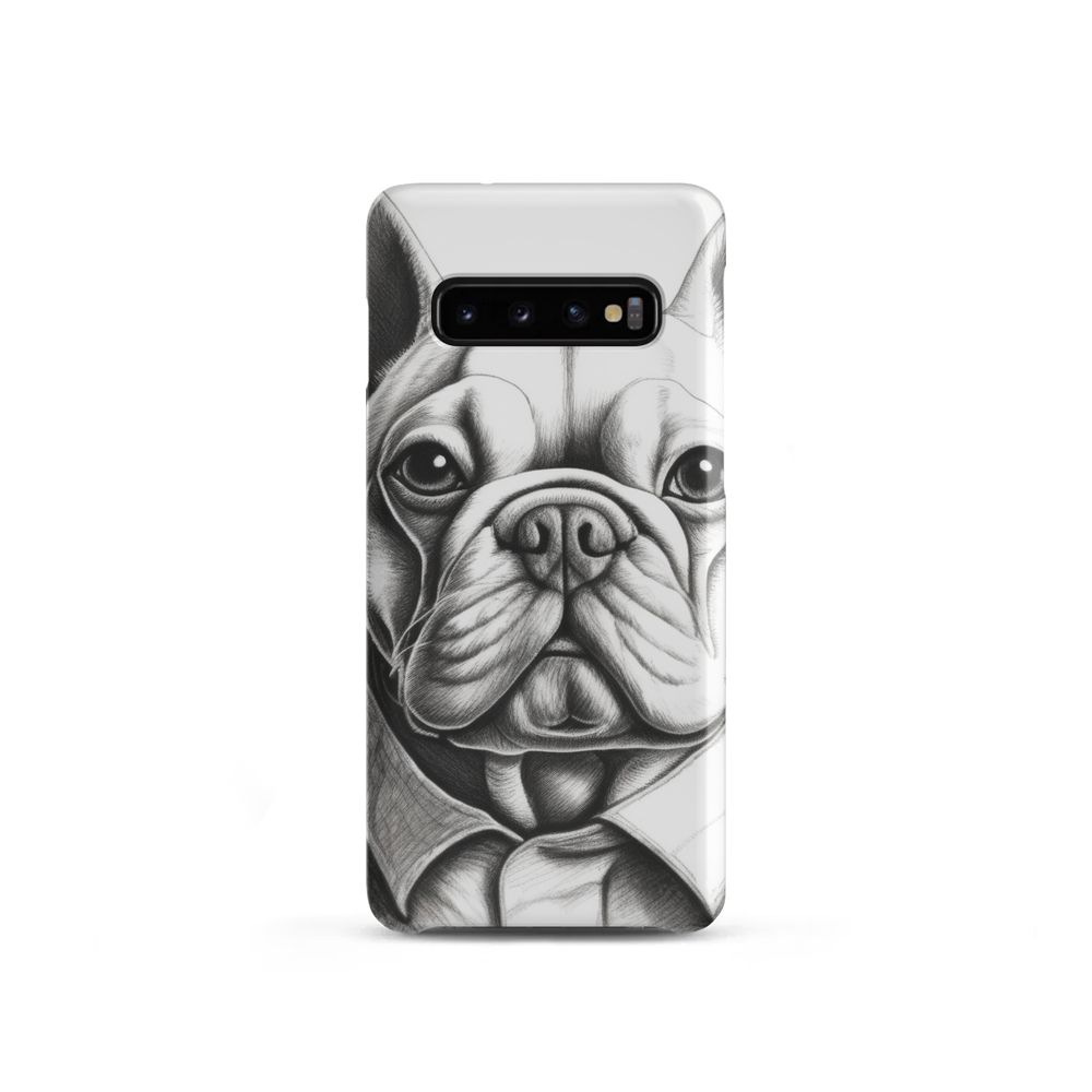 PugMug Custom White French Bulldog Samsung Case