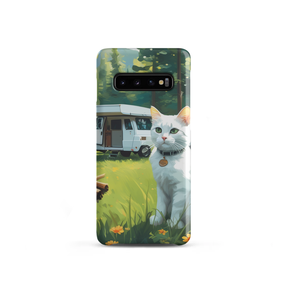 PugMug Custom White Companion Cat Samsung Case
