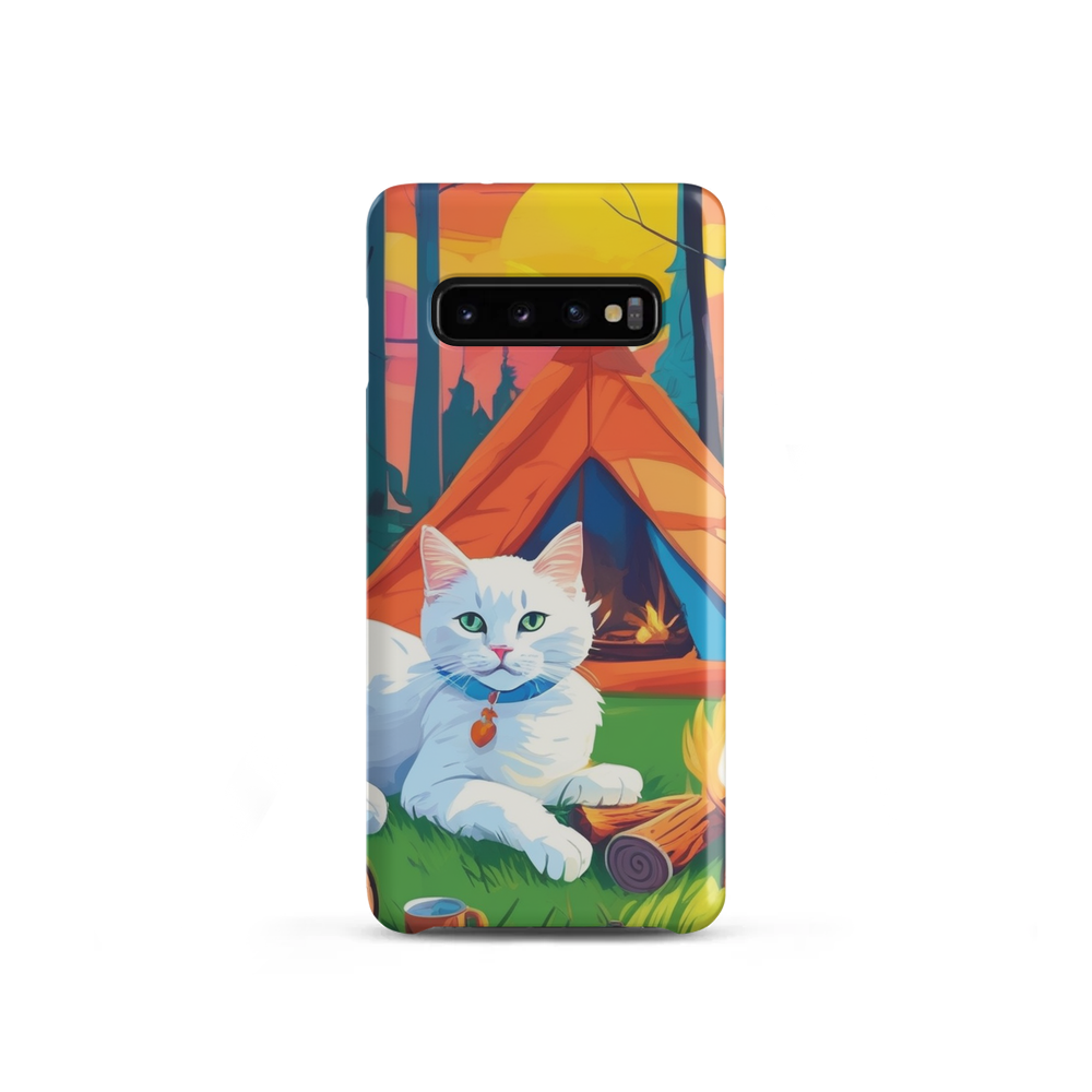 PugMug Custom White Companion Cat Samsung Case