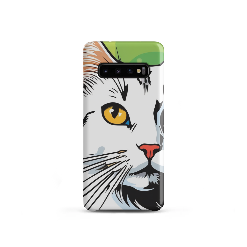 PugMug Custom White Companion Cat Samsung Case