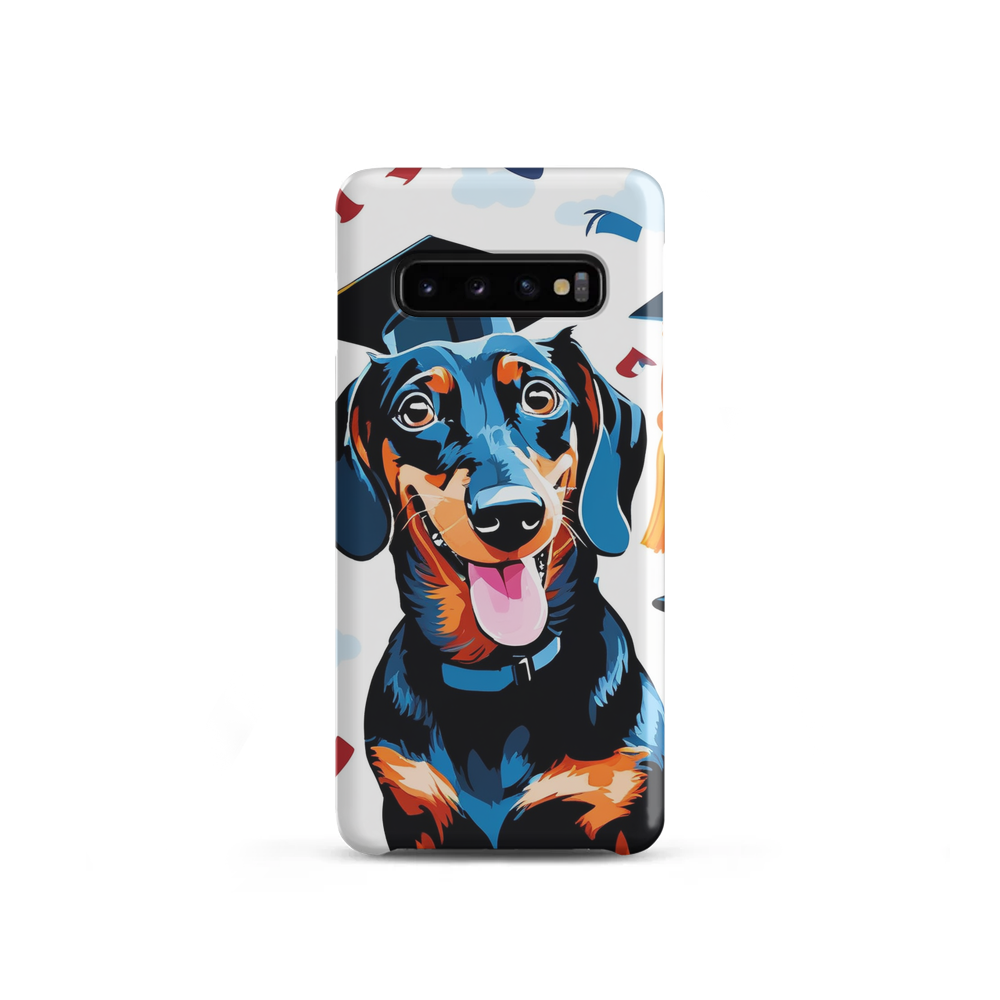 PugMug Custom Black Dachshund Samsung Case