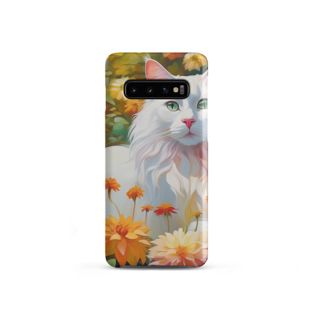 PugMug Custom White Companion Cat Samsung Case