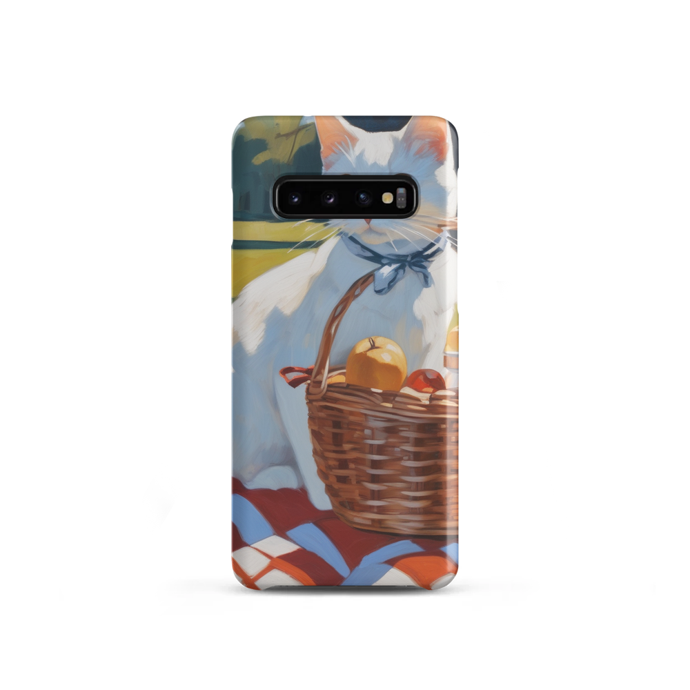 PugMug Custom White Companion Cat Samsung Case