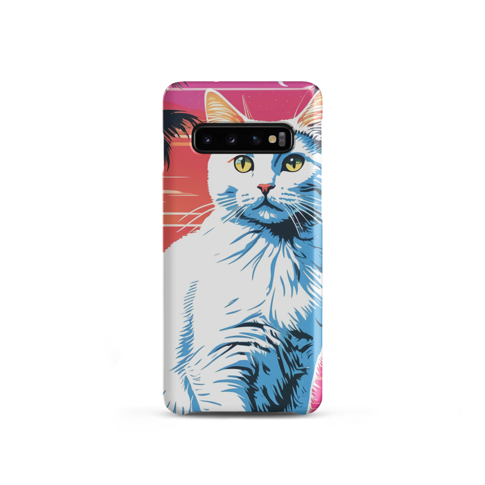 PugMug Custom White Companion Cat Samsung Case