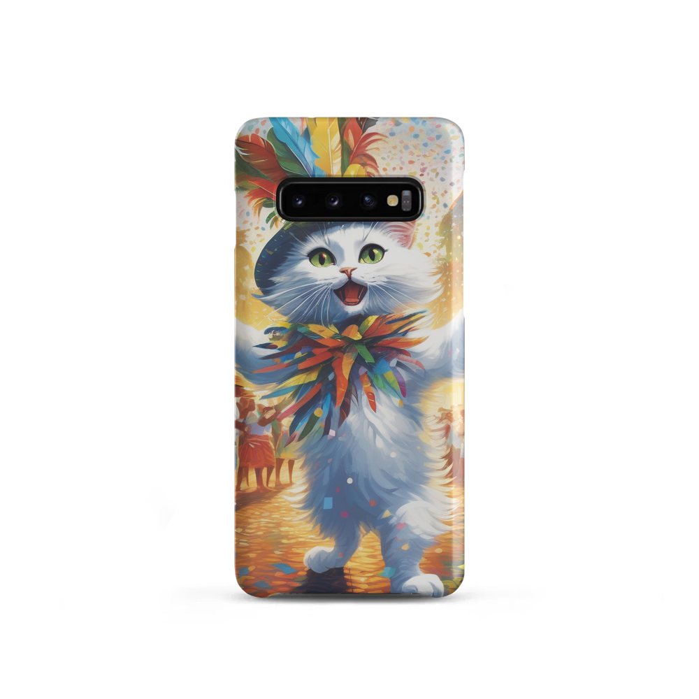 PugMug Custom White Companion Cat Samsung Case