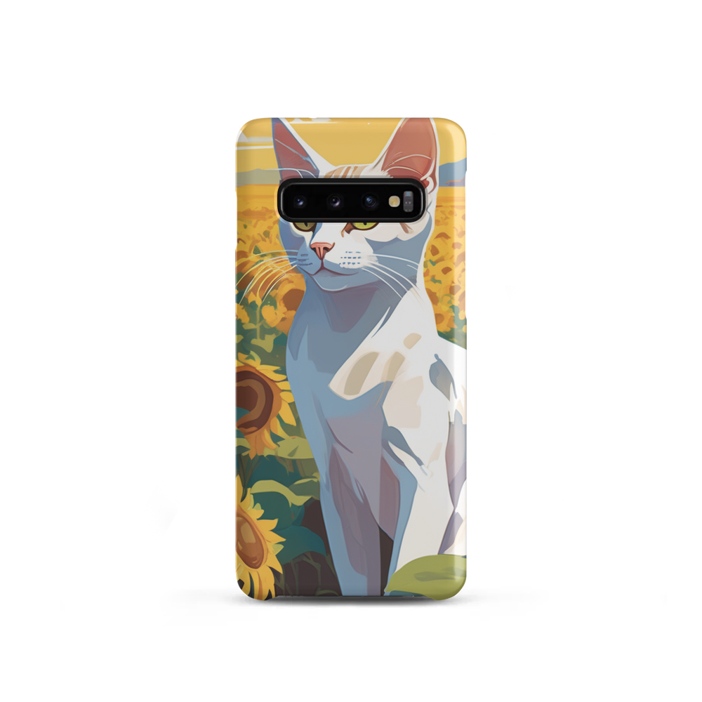 PugMug Custom White Abyssinian Cat Samsung Case
