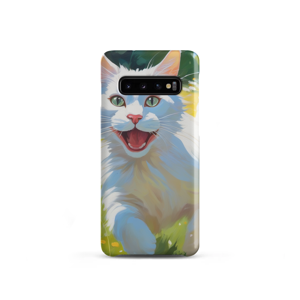 PugMug Custom White Companion Cat Samsung Case