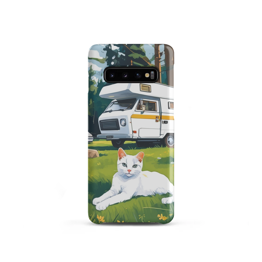 PugMug Custom White Companion Cat Samsung Case