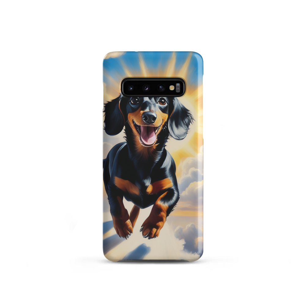 PugMug Custom Black Dachshund Samsung Case