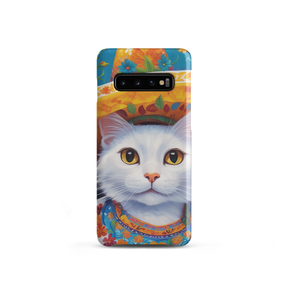PugMug Custom White Companion Cat Samsung Case