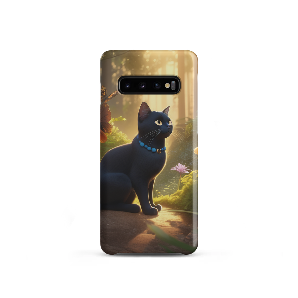 PugMug Custom Black Exotic Cat Samsung Case