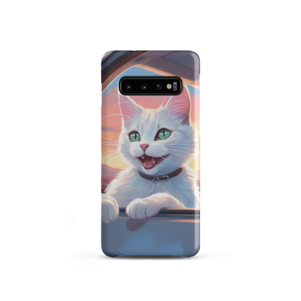 PugMug Custom White Companion Cat Samsung Case