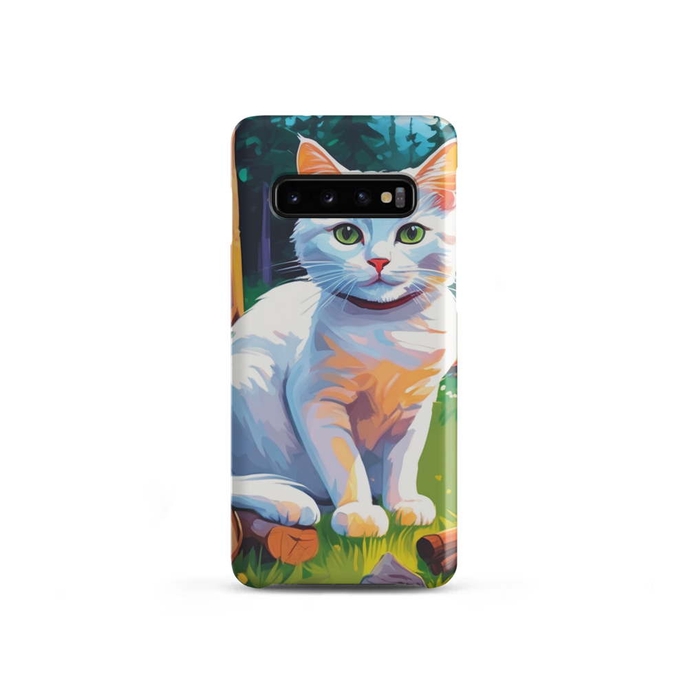 PugMug Custom White Companion Cat Samsung Case