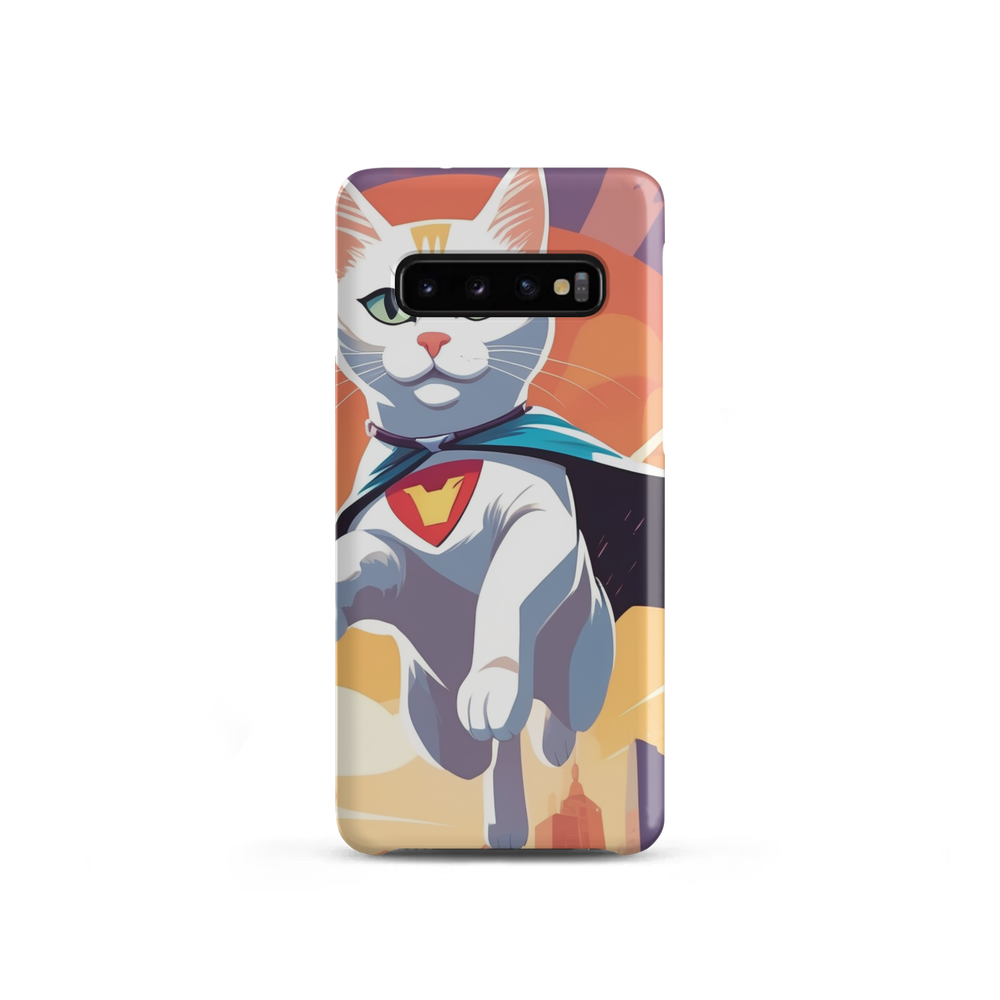 PugMug Custom White Companion Cat Samsung Case