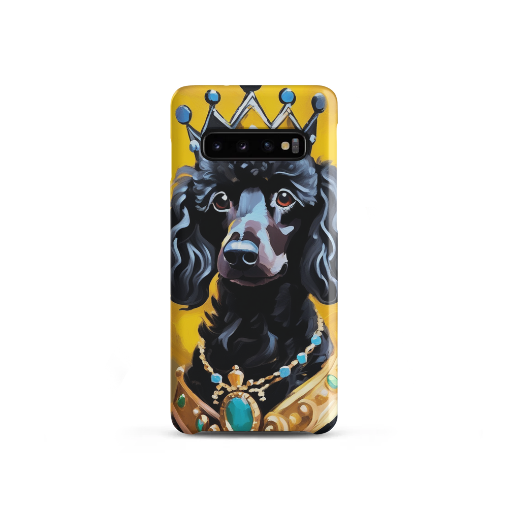 PugMug Custom Black Poodle Samsung Case
