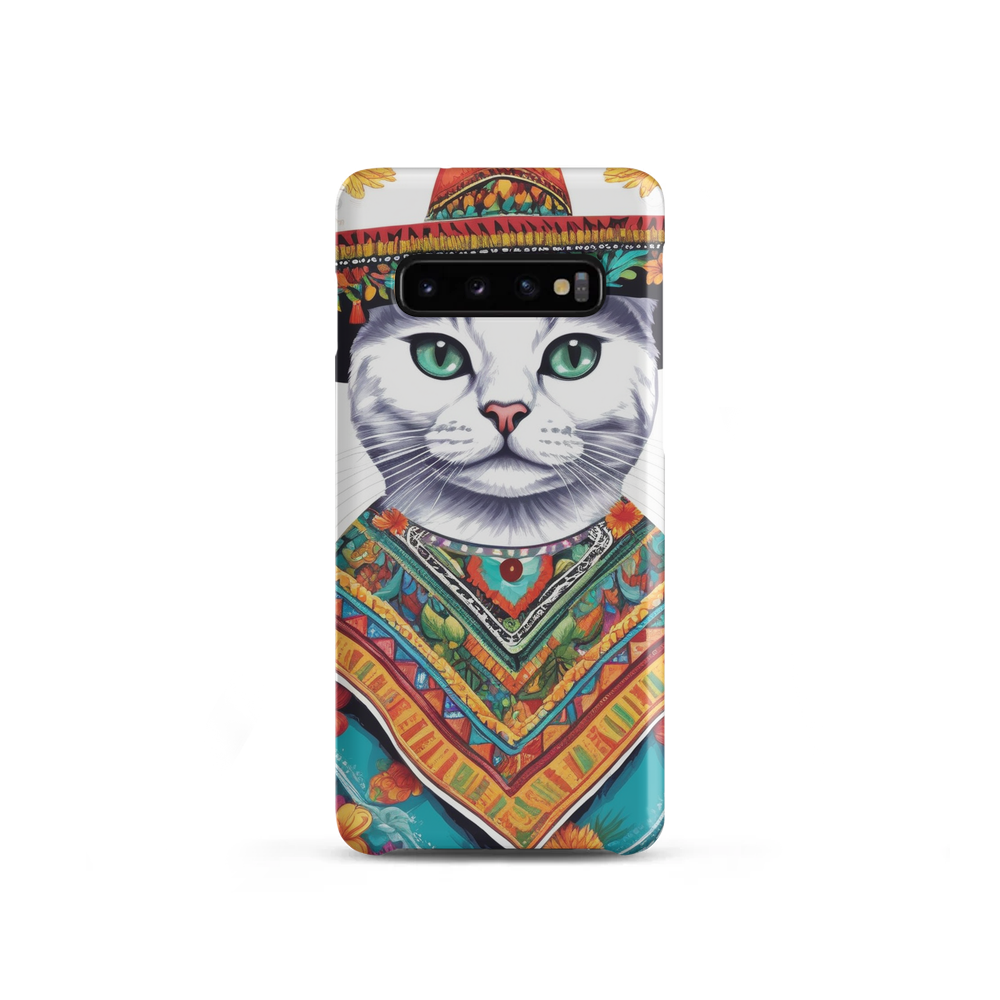 PugMug Custom White Companion Cat Samsung Case