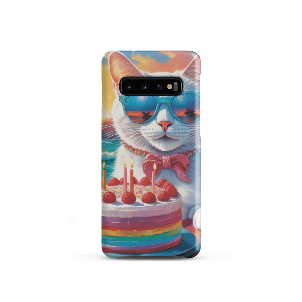 PugMug Custom White Companion Cat Samsung Case