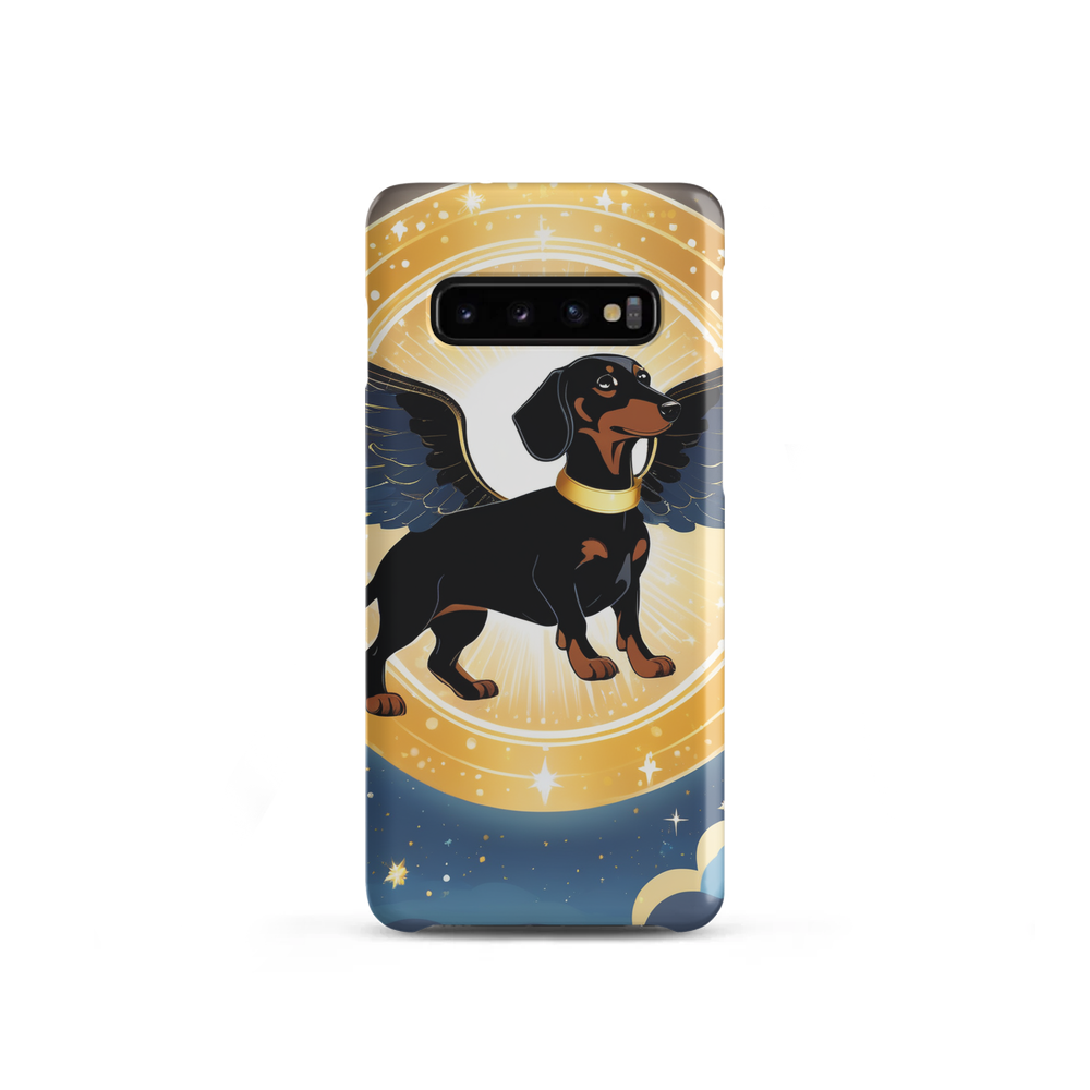 PugMug Custom Black Dachshund Samsung Case