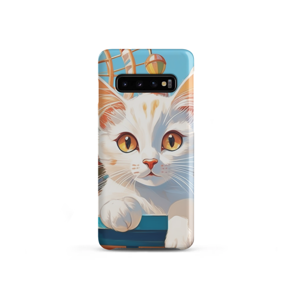PugMug Custom White Companion Cat Samsung Case
