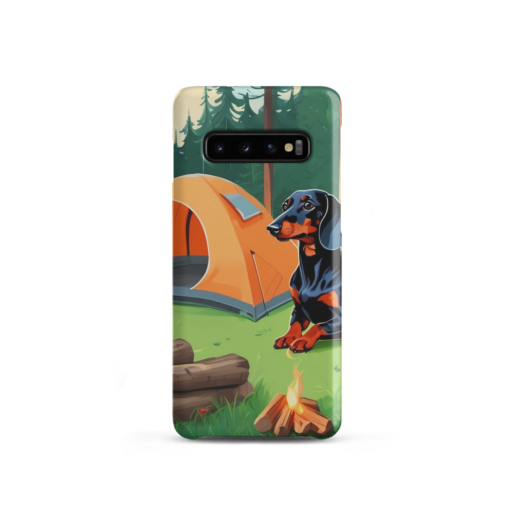 PugMug Custom Black Dachshund Samsung Case