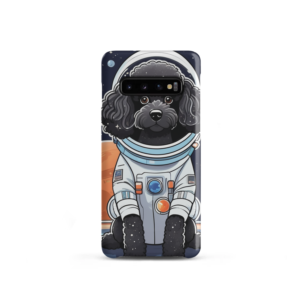 PugMug Custom Black Poodle Samsung Case