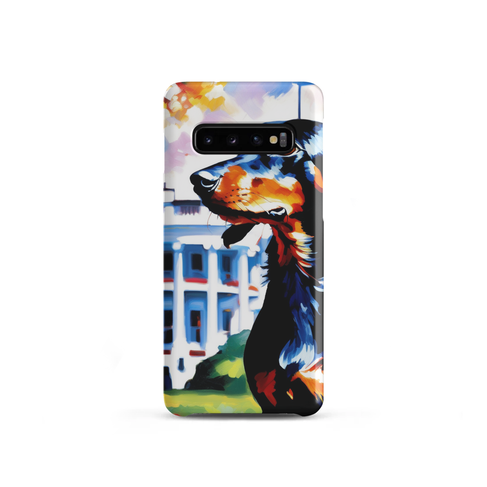 PugMug Custom Black Dachshund Samsung Case