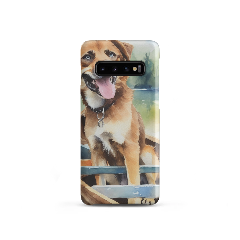 PugMug Custom Blue Samsung Case