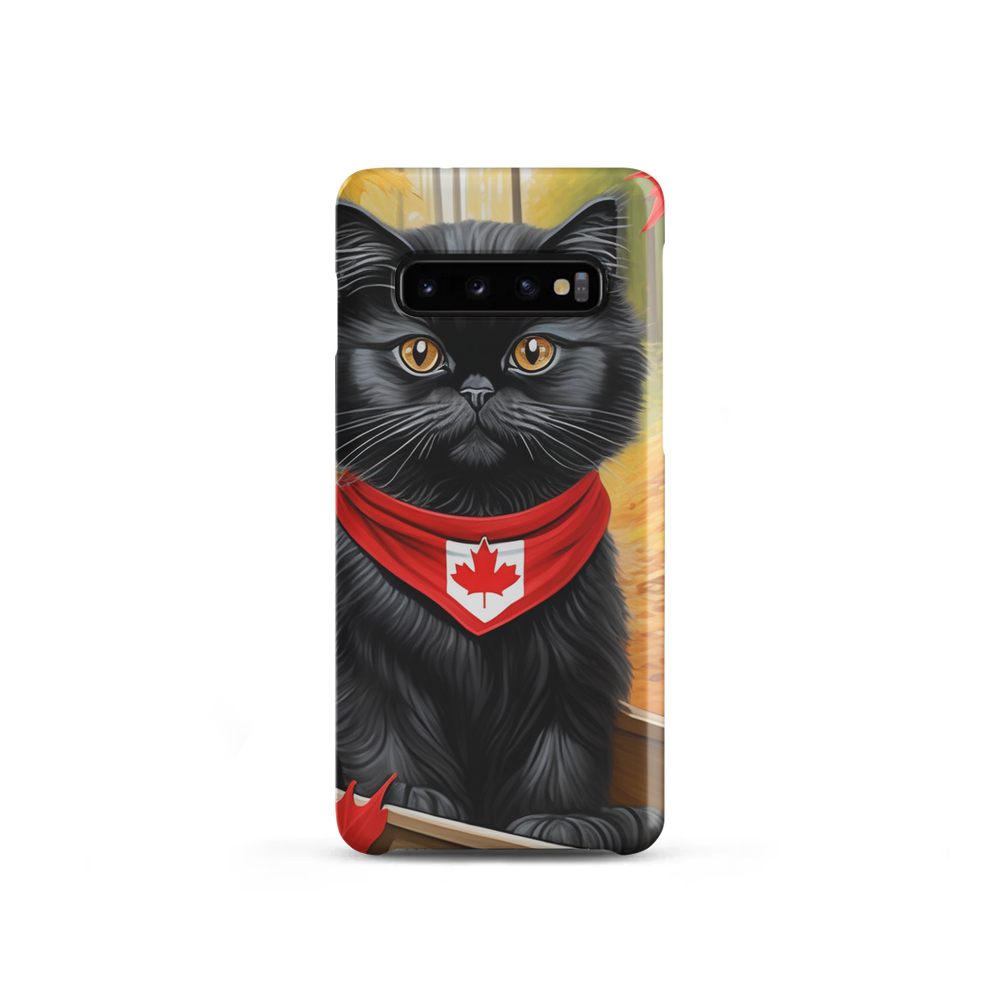 PugMug Custom Black Persian Cat Samsung Case