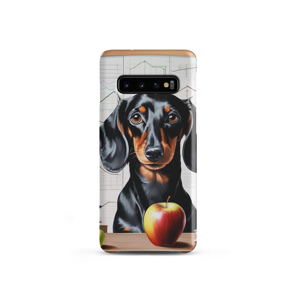 PugMug Custom Black Dachshund Samsung Case