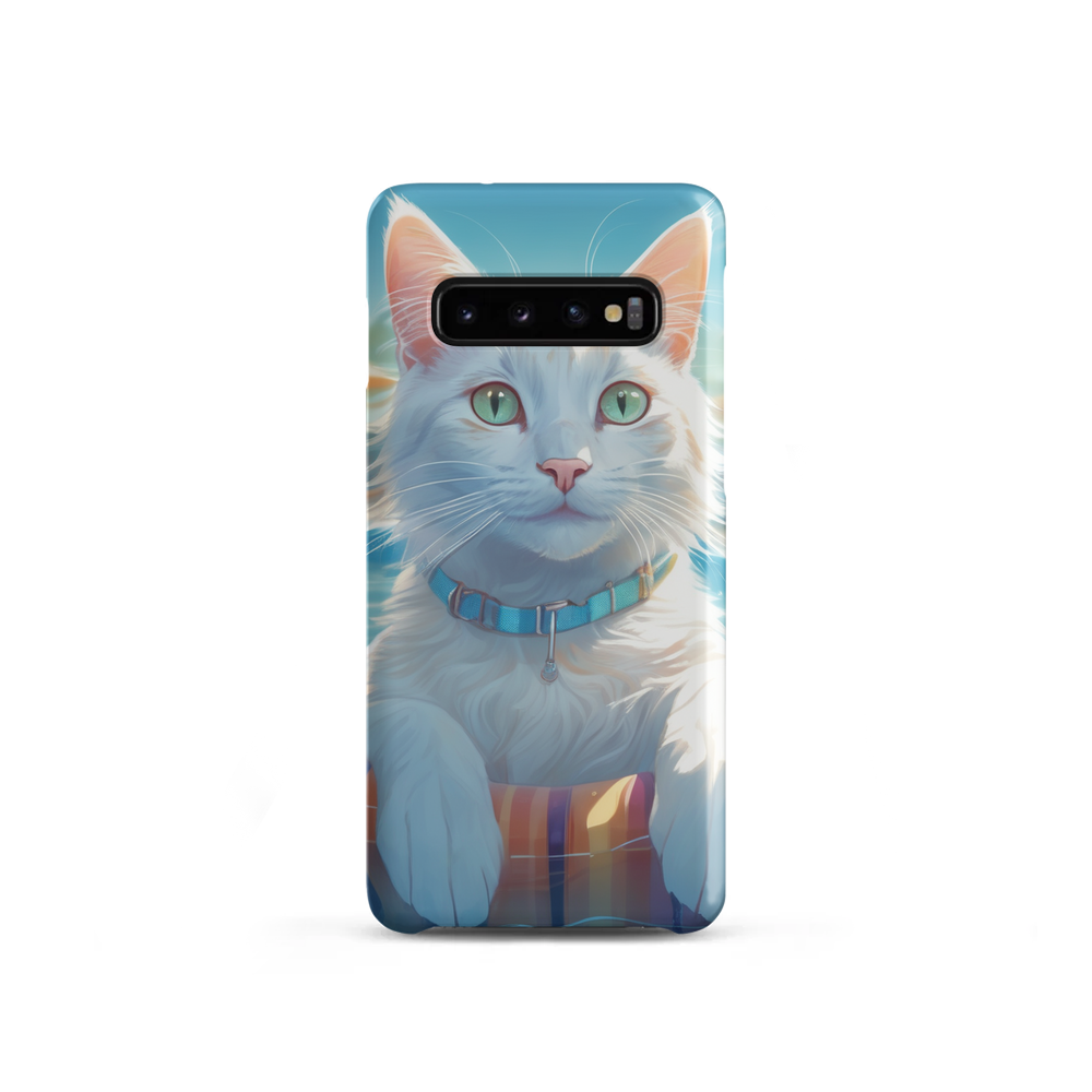 PugMug Custom White Companion Cat Samsung Case