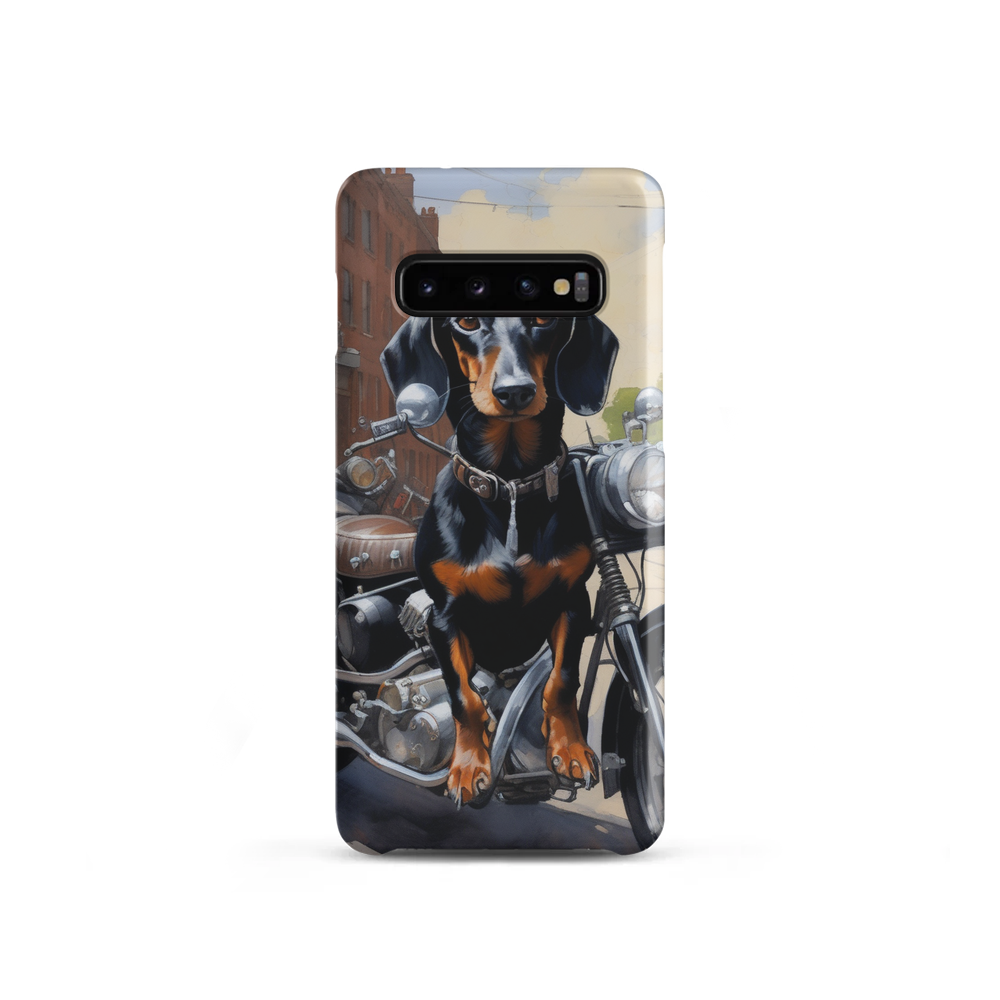 PugMug Custom Black Dachshund Samsung Case